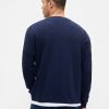Camiseta de cuello redondo Waffle