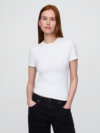 Camiseta de jersey de punto cerrado