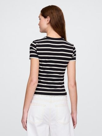 Camiseta de jersey de punto cerrado