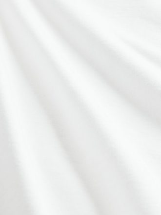 Camiseta de jersey de punto cerrado con cuello barco y espalda abierta