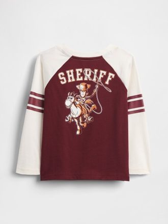 Camiseta de jersey raglán para bebé y niño pequeño de Gap × Disney
