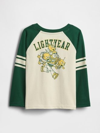 Camiseta de jersey raglán para bebé y niño pequeño de Gap × Disney
