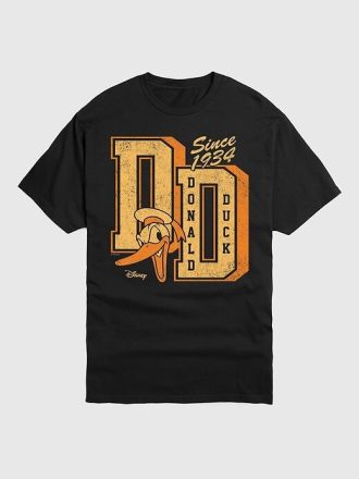 Camiseta de manga corta de Disney Donald Letterman