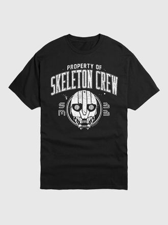 Camiseta de manga corta de Star Wars “Propiedad de Skeleton Crew”