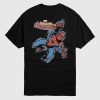 Camiseta de manga corta Marvel Grunge Spiderman