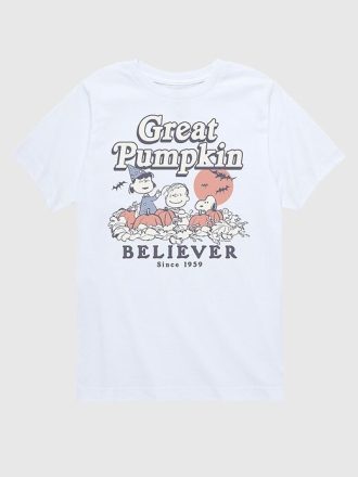 Camiseta de manga corta para niños de Peanuts Pumpkin Pals