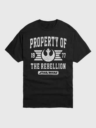 Camiseta de manga corta Propiedad de la Rebelión de Star Wars