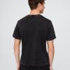 Camiseta de peso pesado con logotipo relajado Camiseta de peso pesado con logotipo relajado
