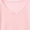 Camiseta de pijama infantil de punto pointelle reciclado Camiseta de pijama infantil de punto pointelle reciclado