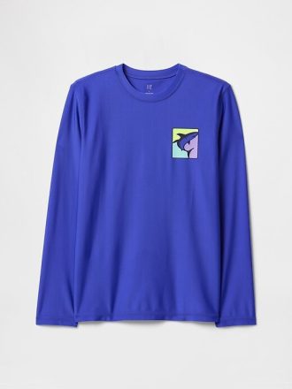 Camiseta de protección solar gráfica para niños
