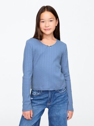 Camiseta de punto para niños