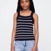Camiseta de tirantes de crochet para niños Camiseta de tirantes de crochet para niños