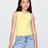 Camiseta de tirantes encogida para niños