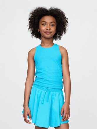 Camiseta de tirantes encogida para niños