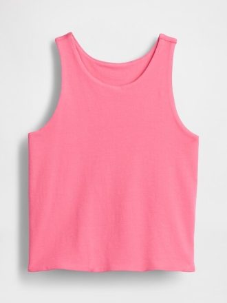 Camiseta de tirantes encogida para niños