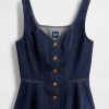 Camiseta de tirantes vaquera con peplum Camiseta de tirantes vaquera con peplum