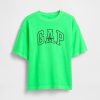 Camiseta deportiva de peso pesado para niños con logotipo