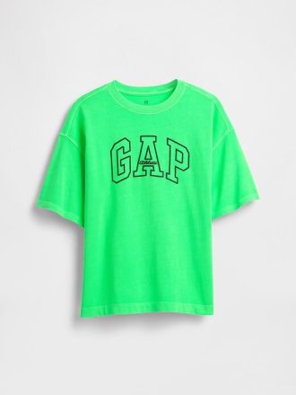 Camiseta deportiva de peso pesado para niños con logotipo