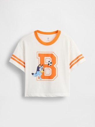 Camiseta gráfica azul para bebé y niño pequeño