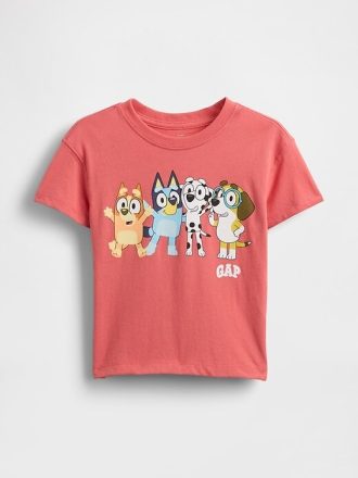 Camiseta gráfica azul para bebé y niño pequeño
