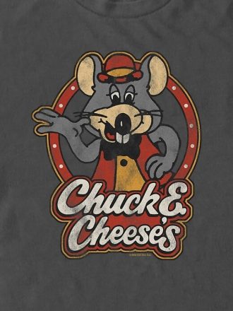 Camiseta gráfica con el logotipo retro de Chuck E. Cheese