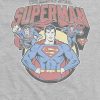 Camiseta gráfica con pose de héroe vintage de Superman Camiseta gráfica con pose de héroe vintage de Superman