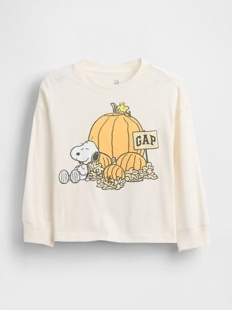Camiseta gráfica de Acción de Gracias de Peanuts para bebés y niños pequeños