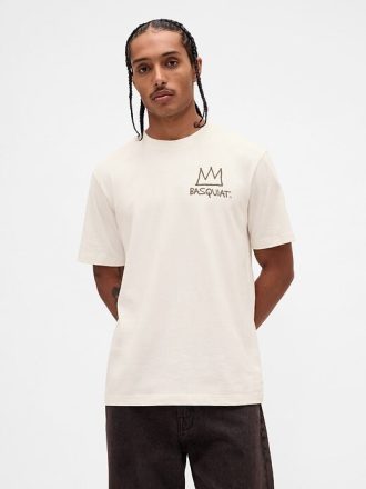 Camiseta gráfica de Basquiat