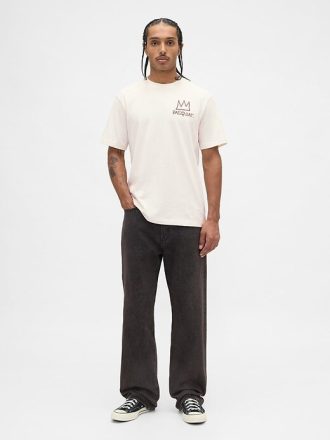 Camiseta gráfica de Basquiat