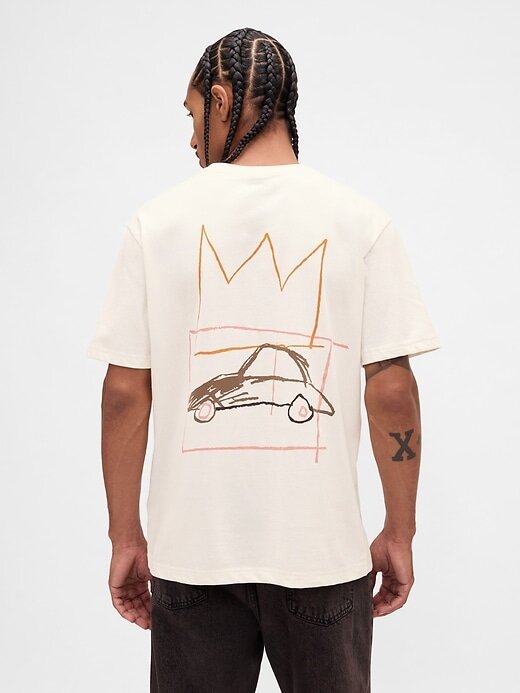 Camiseta gráfica de Basquiat Camiseta gráfica de Basquiat