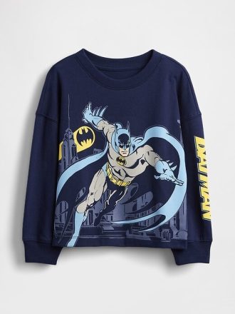 Camiseta gráfica de Batman para bebés y niños pequeños