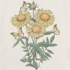 Camiseta gráfica de girasoles para niños