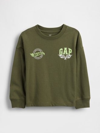 Camiseta gráfica de Hot Wheels para bebés y niños pequeños