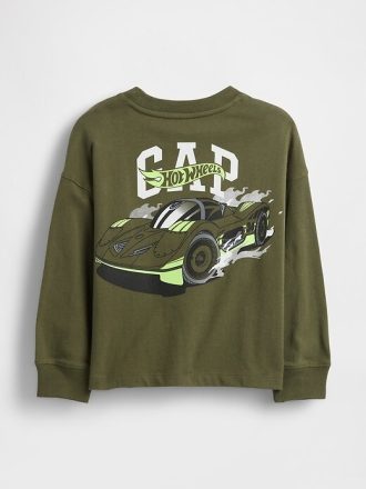 Camiseta gráfica de Hot Wheels para bebés y niños pequeños