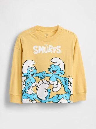 Camiseta gráfica de Los Pitufos para bebés y niños pequeños