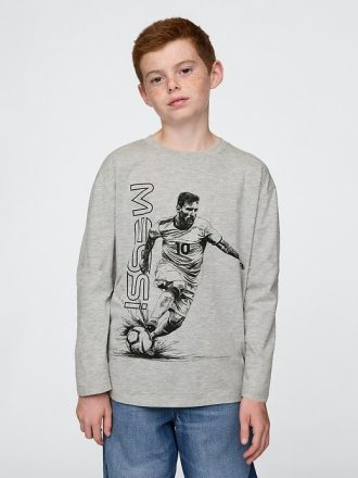 Camiseta gráfica de Messi para niños