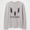 Camiseta gráfica de Messi para niños