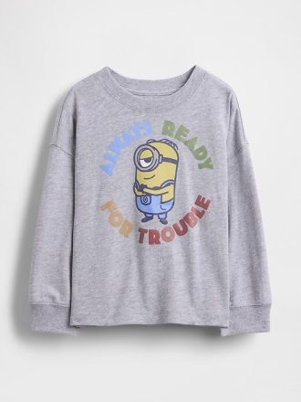 Camiseta gráfica de Minions para bebés y niños pequeños