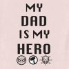 Camiseta gráfica de papá héroe de Marvel para niños pequeños Camiseta gráfica de papá héroe de Marvel para niños pequeños
