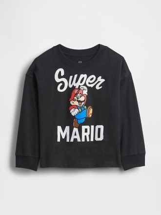 Camiseta gráfica de Super Mario para bebés y niños pequeños