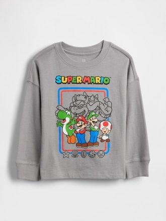 Camiseta gráfica de Super Mario para bebés y niños pequeños