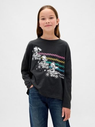 Camiseta gráfica extragrande de Super Mario para niños