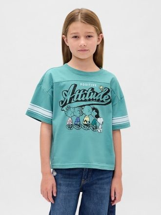 Camiseta gráfica extragrande para niños