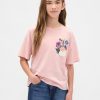 Camiseta gráfica extragrande para niños