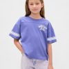 Camiseta gráfica extragrande para niños