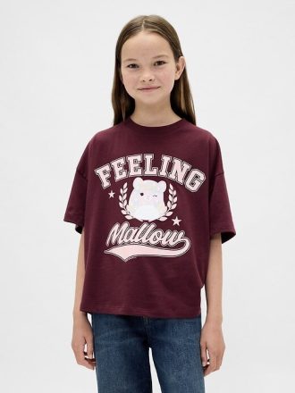 Camiseta gráfica extragrande para niños