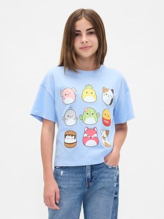 Camiseta gráfica extragrande para niños