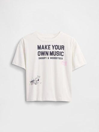 Camiseta gráfica extragrande para niños