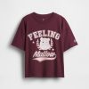 Camiseta gráfica extragrande para niños