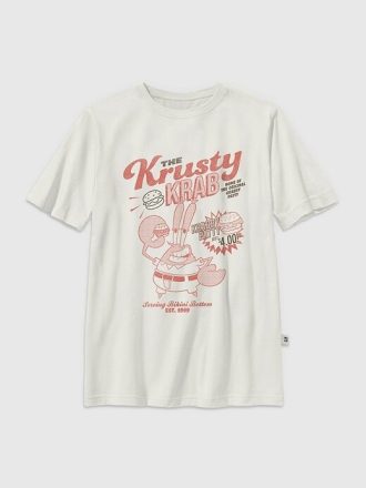 Camiseta gráfica infantil de Bob Esponja Crustáceo Cascarudo